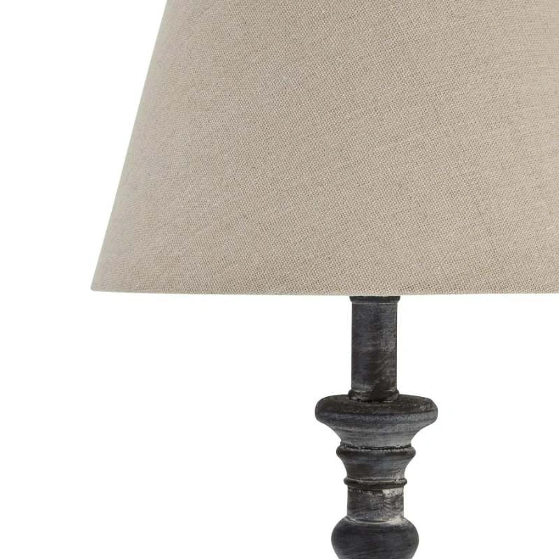 Incia Rustic Column Table Lamp-2