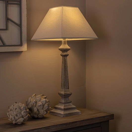 Pula Vintage Column Table Lamp-1