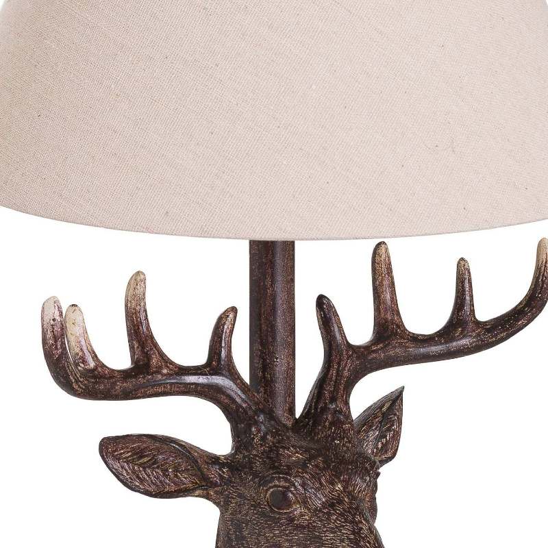 Stag Head Table Lamp-3