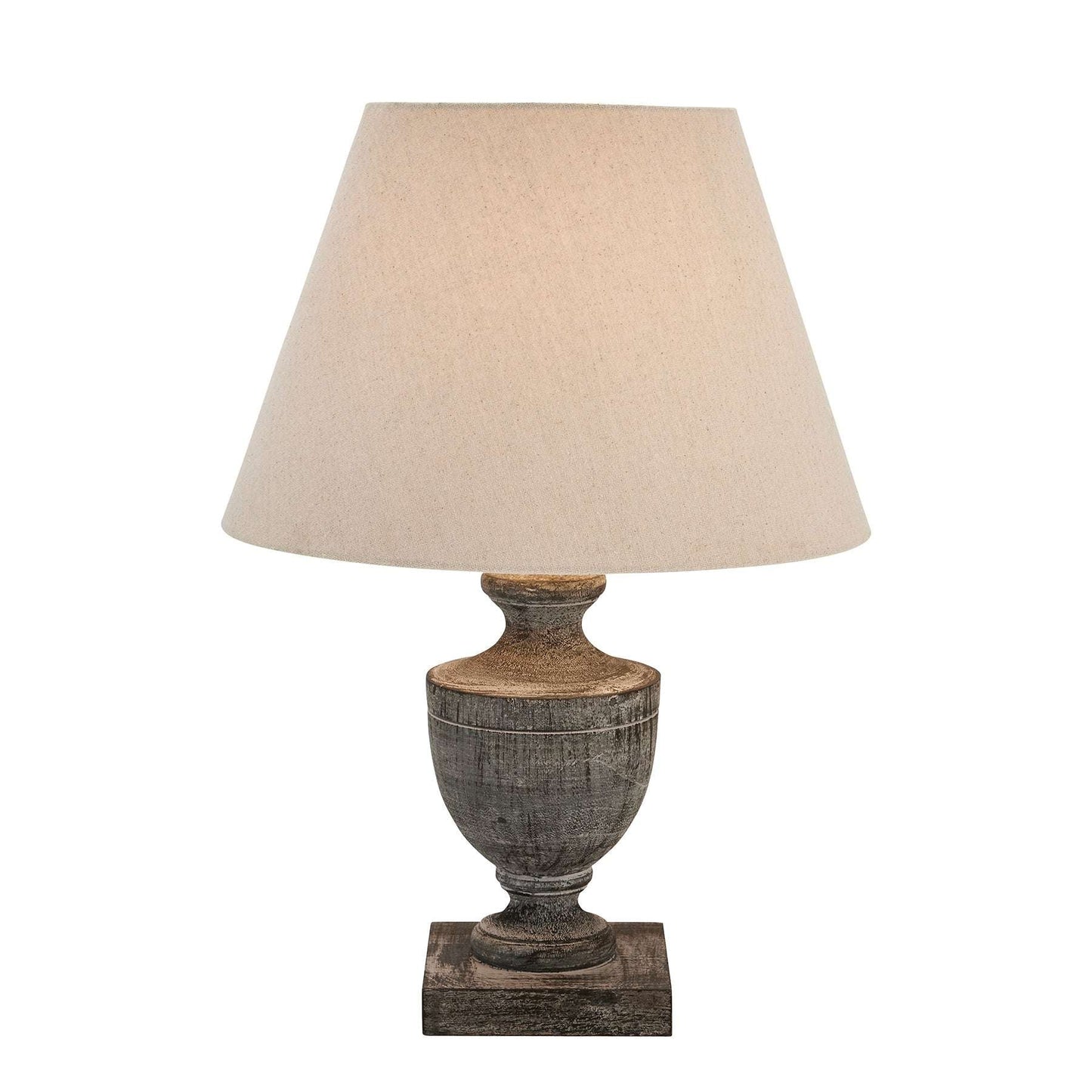 Incia Urn Wooden Table Lamp-2